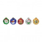 Home Accents Holiday 3.9 in. Christmas Tree Trim Ornament Set (4-Pack of 60)-88A5563W 205915296
