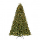 Home Accents Holiday 9 ft. Pre-Lit LED Stamford FIR Quick-Set Artificial Christmas Tree with Warm White Lights-TG90P5396L00 206771045