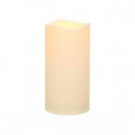 Home Accents Holiday 9 in. H Bisque Resin LED-Lit Candle with Timer-33553HD 202332707