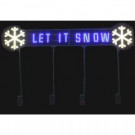 LED Message - Let It Snow-7407456UHO 206963311