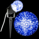 LightShow Blue Projection Kaleidoscope Spotlight Stake-88619 207096839