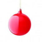 Martha Stewart Living 3 in. Red Bubble Gum Ornament-9323300110 206498645