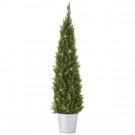 Martha Stewart Living 4 ft. Pre-Lit Cedar Artificial Christmas Tree-9754510610 300267360
