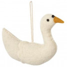 Martha Stewart Living Wool Felt Swan Ornament-9728200410 300243037