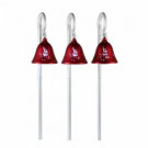 Mr. Christmas 44 in. Red Musical Pathway Bells with Shepherd's Hooks (Set of 3)-60742 207213011