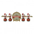 Mr. Christmas 6 in. Santa's Marching Band-23607 206998869