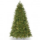 National Tree Company 14 ft. Ridgewood Spruce Slim Artificial Christmas Tree with Clear Lights-PERG4-315-140 207183307
