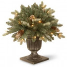 National Tree Company 1.5 ft. Copenhagen Blue Spruce Porch Artificial Bush with Clear Lights-PECG3-307-18P 300120640