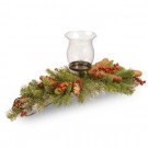 National Tree Company 30 in. Crestwood Spruce Centerpiece and Candle Holder-CW3-813-30C-A 300478239