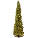 National Tree Company 4 ft. Downswept Forestree Artificial Christmas Tree with Clear Lights-FTD1-48ALO 207183170