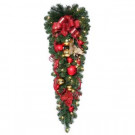 National Tree Company 42 in. Decorative Collection Artificial Teardrop with 50 Clear Lights-DC3-161L-42T 206084814