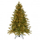 National Tree Company 4.5 ft. Avalon Spruce Medium Artificial Christmas Tree with Clear Lights-PEAV7-302-45 207183218