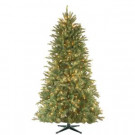 National Tree Company 5 ft. PowerConnect Tiffany Fir Artificial Christmas Slim Tree with Clear Lights-PETF4-304P-50MS 300443187
