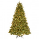 National Tree Company 7-1/2 ft. Feel Real Grande Fir Medium Hinged Artificial Christmas Tree with 750 Clear Lights-PEGF4-307-75 207183260