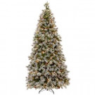 National Tree Company 7.5 ft. Liberty Pine Medium Artificial Christmas Tree with Clear Lights-PELB7-302-75 207183280
