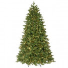 National Tree Company 7.5 ft. Ridgewood Spruce Artificial Christmas Tree with Clear Lights-PERG4-300-75 207183306