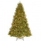 National Tree Company 9 ft. Feel Real Grande Fir Medium Hinged Artificial Christmas Tree with 900 Clear Lights-PEGF4-307-90 207183261