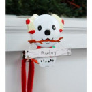 Original MantleClip Stocking Holder with Snowman Family Icon, Dog-BSP0104 206998281