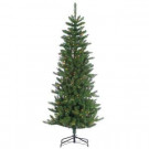Sterling 7 ft. Pre-Lit Narrow Augusta Pine Artificial Christmas Tree with Multi Lights-5610--70M 206573851