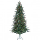 Sterling 7.5 ft. Pre-Lit Natural Cut Franklin Spruce Artificial Christmas Tree with Multi Lights-6256--75M 206482520