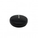 Zest Candle 2.25 in. Black Floating Candles (Box of 24)-CFZ-042 203362959