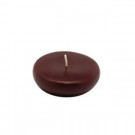 Zest Candle 2.25 in. Brown Floating Candles (Box of 24)-CFZ-041 203362958