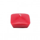 Zest Candle 2.25 in. Red Square Floating Candles (12-Box)-CFZ-130 203363046