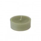 Zest Candle 2.25 in. Sage Green Mega Oversized Tealights (12-Box)-CTM-029 203363095